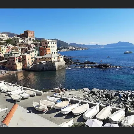 Appartement Casa Delle Sirene 5 Minuti Mare Boccadasse *