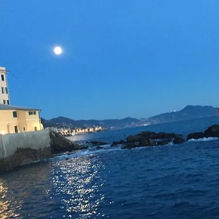 Casa Delle Sirene 5 Minuti Mare Boccadasse Генуя